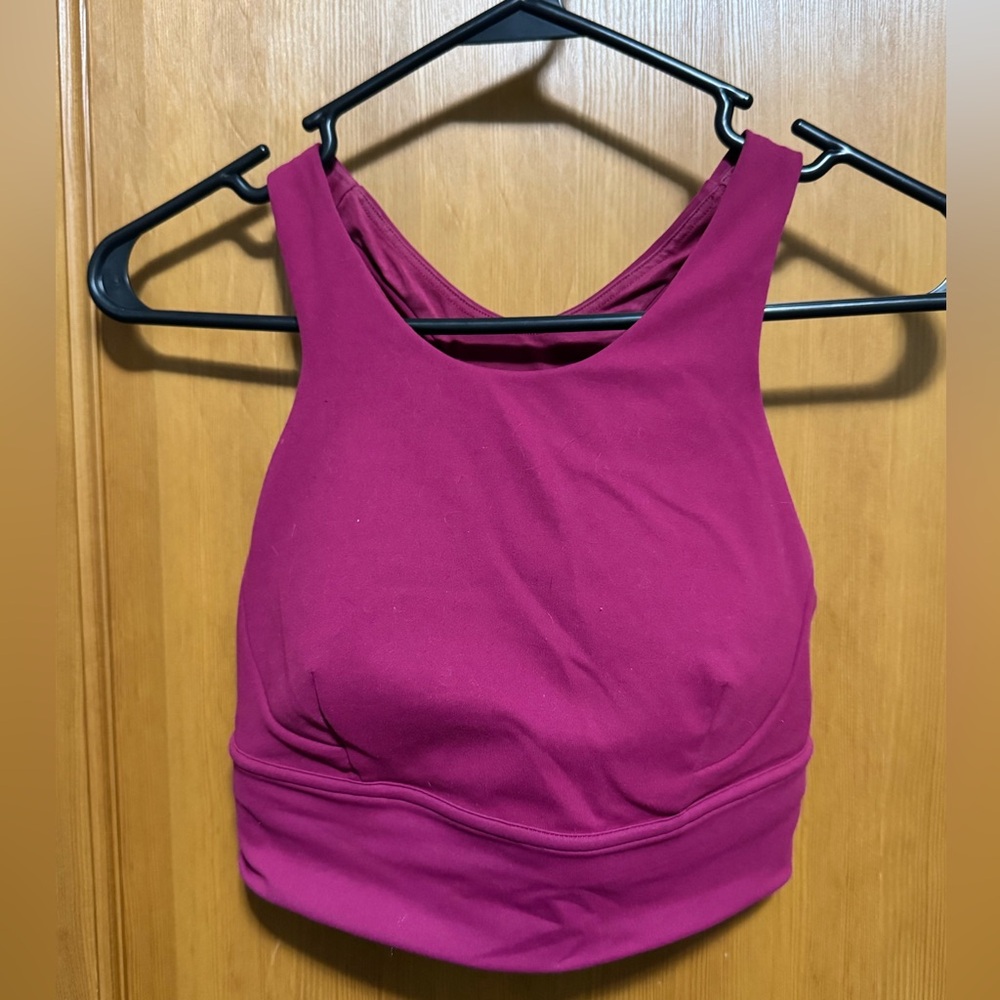 Lululemon Athletica Wunder Train Long-line Sports Bra